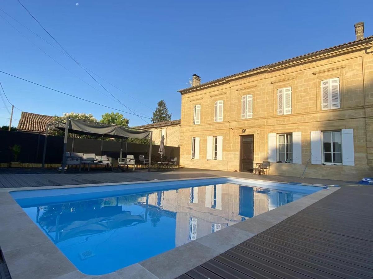 Maison De Maitre Gironde Saint-Philippe-d'Aiguille ภายนอก รูปภาพ