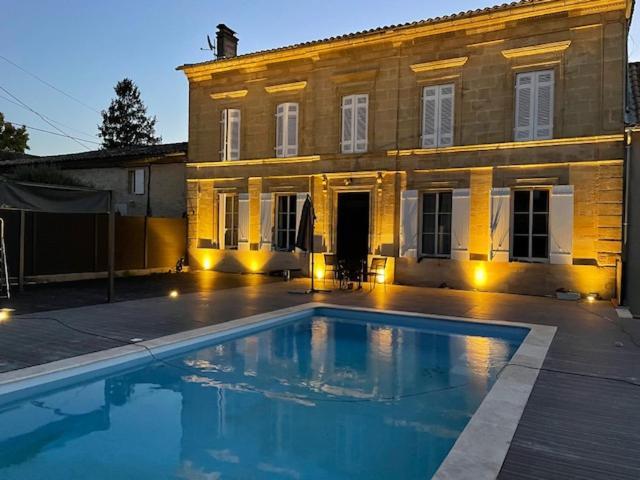 Maison De Maitre Gironde Saint-Philippe-d'Aiguille ภายนอก รูปภาพ